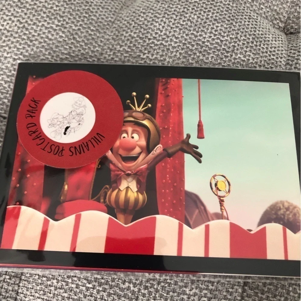 Disney Villains postcard Mystery pack